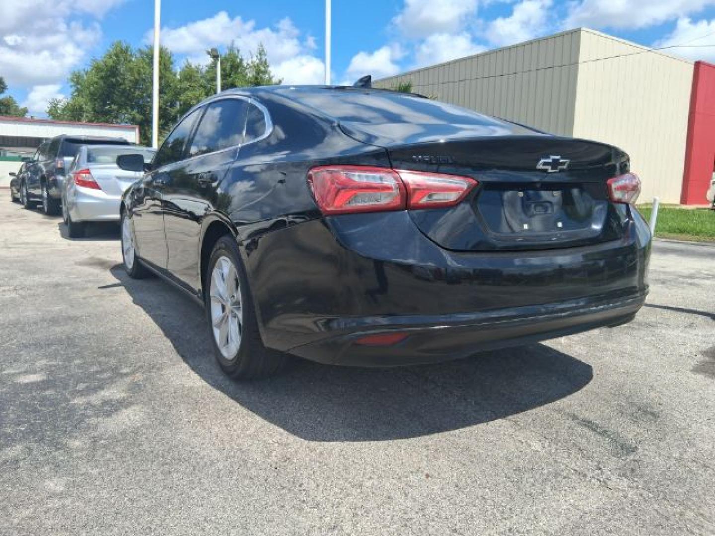 2019 Shadow Gray Metallic /Jet Black Chevrolet Malibu LT (1G1ZD5STXKF) with an ECOTEC 1.5L I-4 direct injection engine, located at 4545 Spencer Hwy., Pasadena, 77504, (832) 266-1645, 29.666037, -95.173775- Photo#3