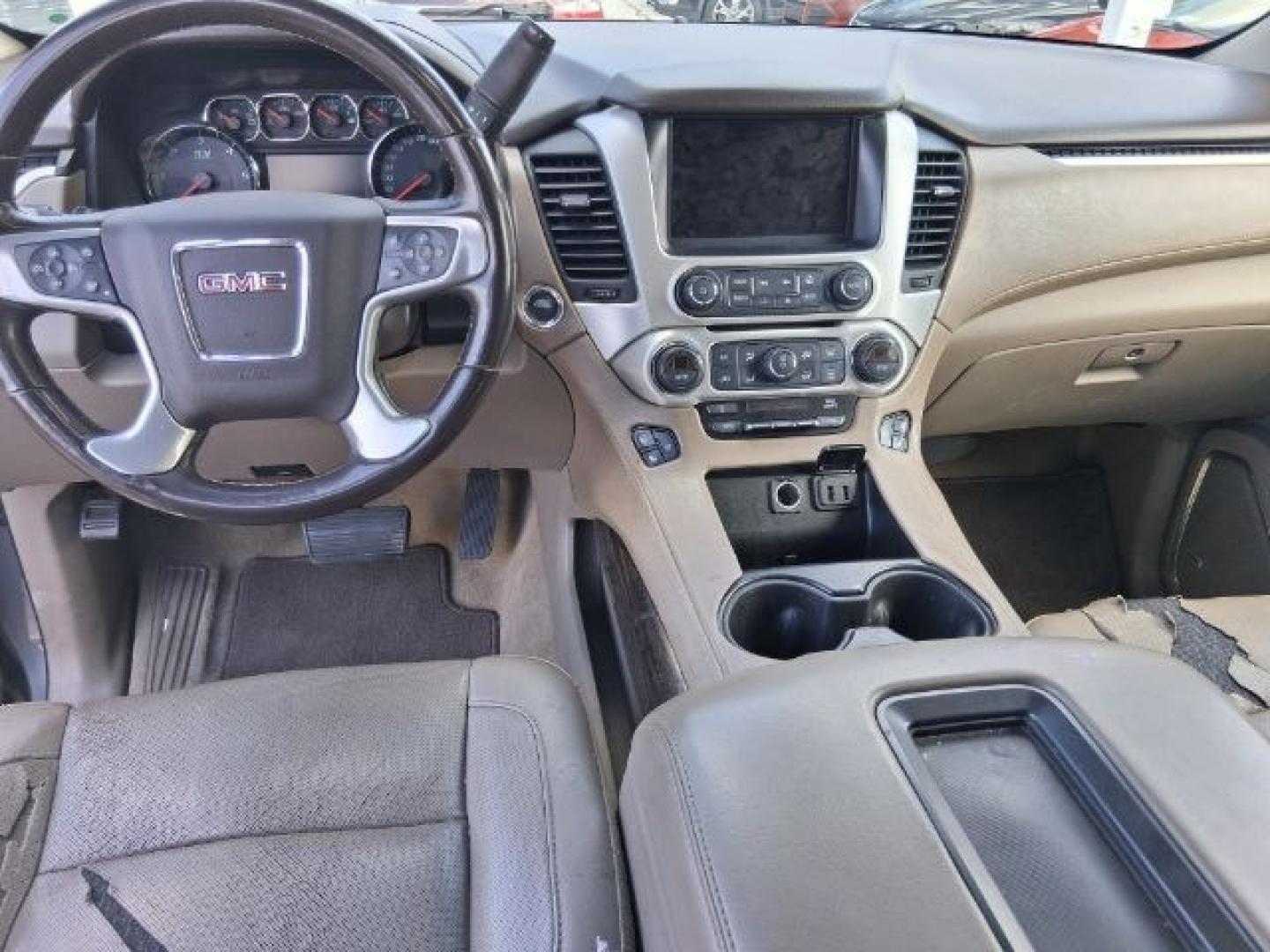2018 Dark Sapphire Blue Metallic GMC Yukon XL SLT (1GKS2GKC5JR) with an EcoTec3 5.3L V-8 direct injection engine, located at 4545 Spencer Hwy., Pasadena, 77504, (832) 266-1645, 29.666037, -95.173775- Photo#6