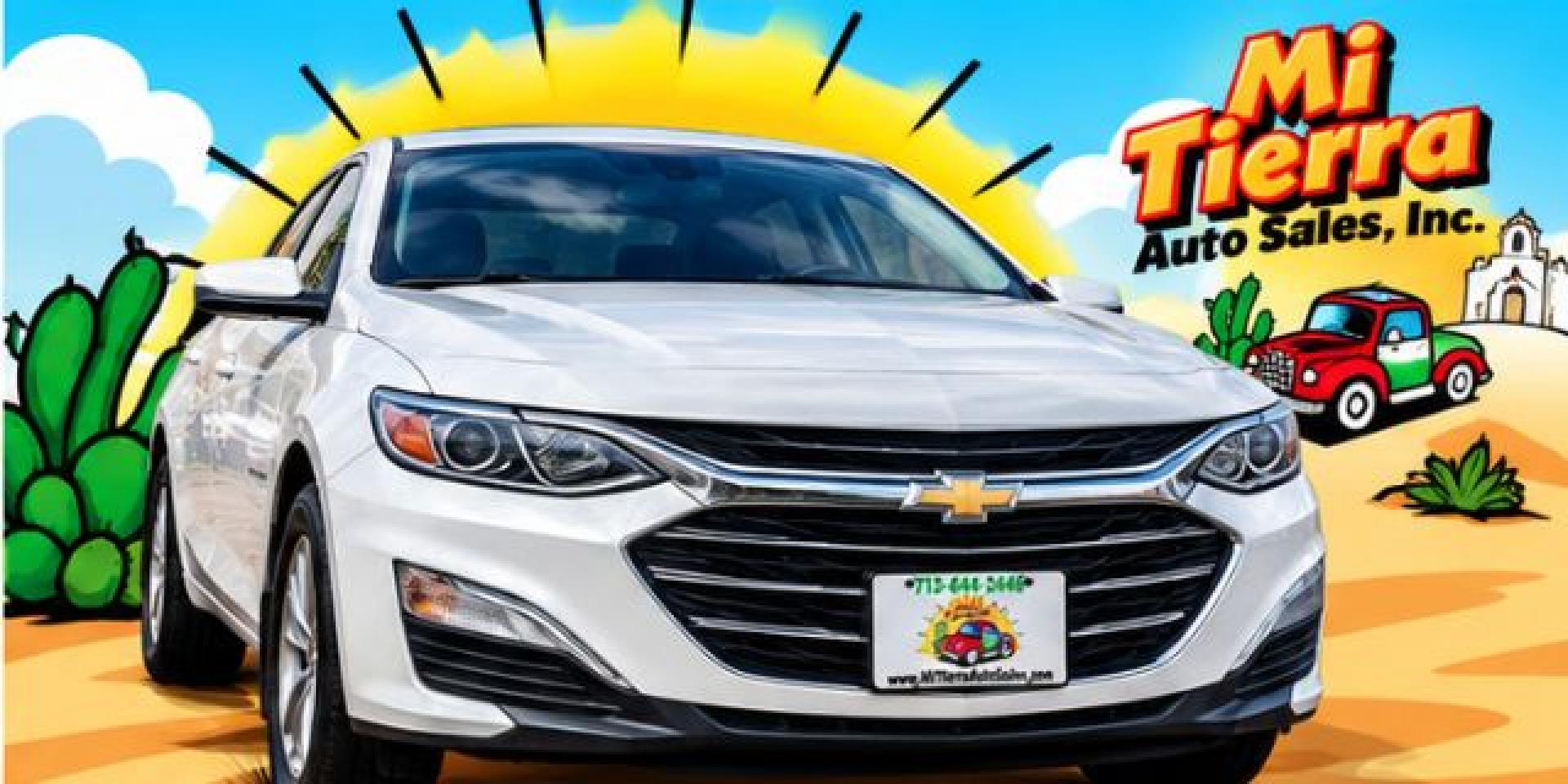 2021 Summit White Chevrolet Malibu FWD RS (1G1ZG5STXMF) with an ECOTEC 1.5L I-4 direct injection engine, located at 7935 Gulf Freeway, Houston, 77017, (832) 266-1645, 29.684393, -95.275665- Photo#0