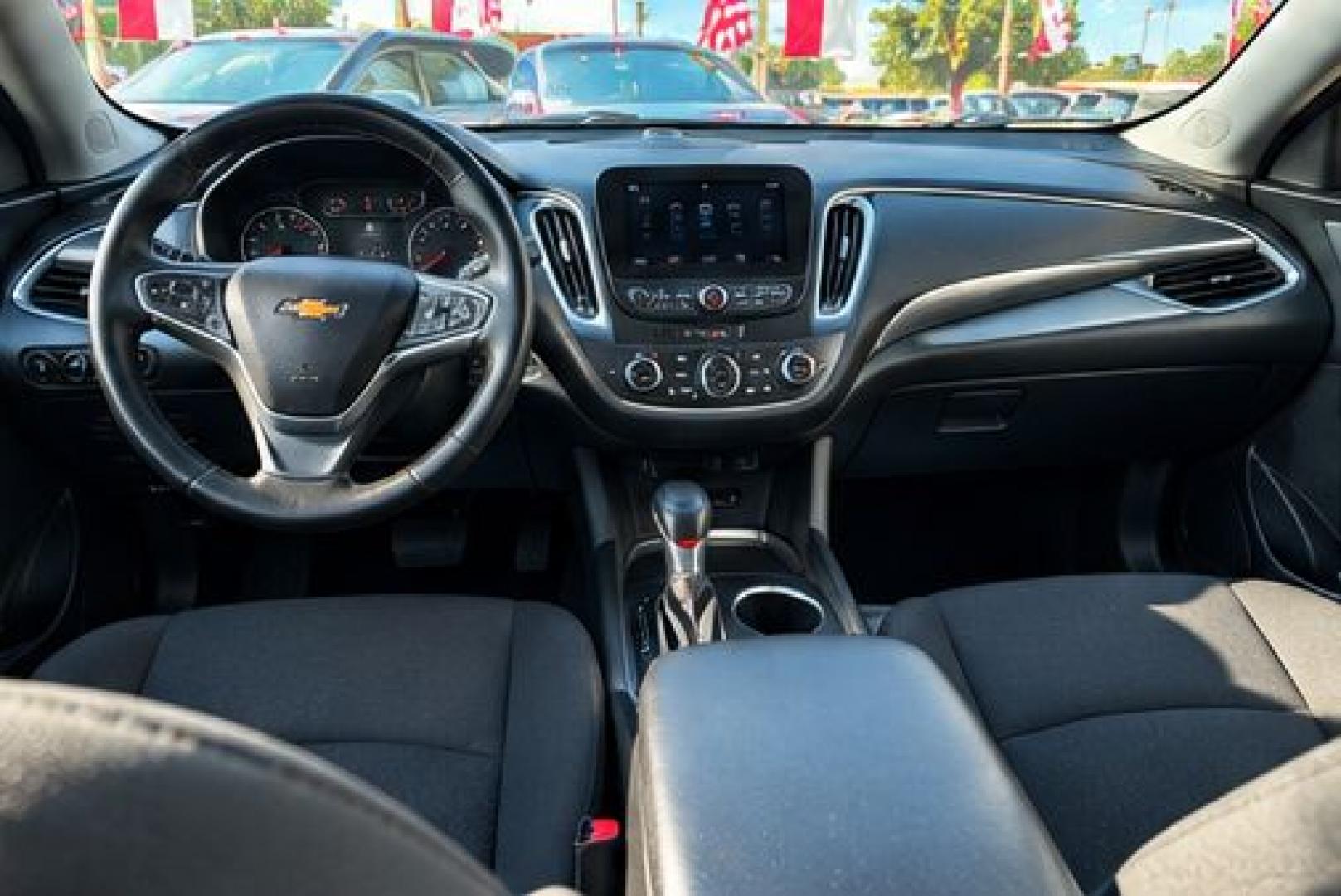 2021 Summit White Chevrolet Malibu FWD RS (1G1ZG5STXMF) with an ECOTEC 1.5L I-4 direct injection engine, located at 7935 Gulf Freeway, Houston, 77017, (832) 266-1645, 29.684393, -95.275665- Photo#4
