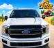 2020 Oxford White /Black Ford F-150 XLT (1FTEW1CP8LK) with an EcoBoost 2.7L V-6 port/direct injection engine, located at 7935 Gulf Freeway, Houston, 77017, (832) 266-1645, 29.684393, -95.275665- Photo#1
