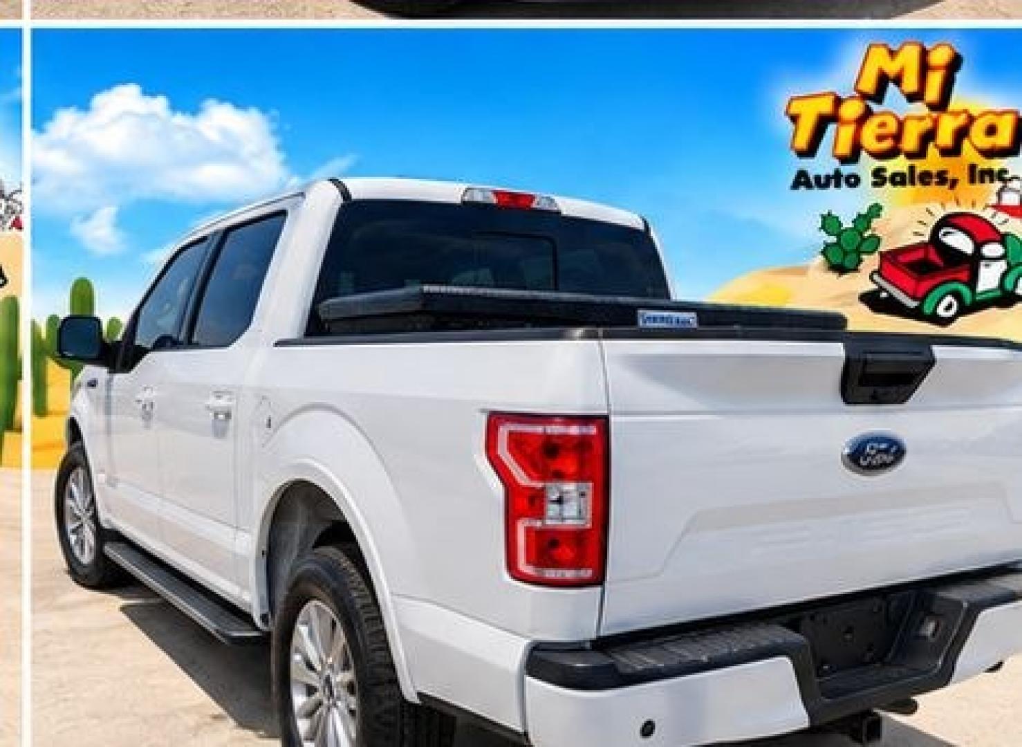 2020 Oxford White /Black Ford F-150 XLT (1FTEW1CP8LK) with an EcoBoost 2.7L V-6 port/direct injection engine, located at 7935 Gulf Freeway, Houston, 77017, (832) 266-1645, 29.684393, -95.275665- Photo#5