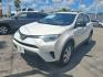 2018 Super White /Black Toyota RAV4 LE (2T3ZFREV7JW) with an 2.5L I-4 DOHC engine, located at 4545 Spencer Hwy., Pasadena, 77504, (832) 266-1645, 29.666037, -95.173775- Photo#0