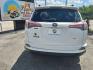 2018 Super White /Black Toyota RAV4 LE (2T3ZFREV7JW) with an 2.5L I-4 DOHC engine, located at 4545 Spencer Hwy., Pasadena, 77504, (832) 266-1645, 29.666037, -95.173775- Photo#3