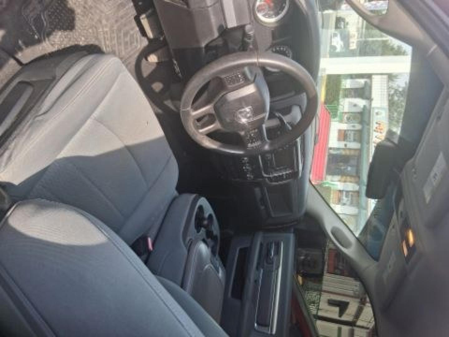 2013 Flame Red /Black/Diesel Gray Cloth Interior RAM 1500 Tradesman Regular Cab SWB 2WD (3C6JR6AT6DG) with an 5.7L V8 OHV 16V engine, 6-Speed Automatic transmission, located at 4545 Spencer Hwy., Pasadena, 77504, (832) 266-1645, 29.666037, -95.173775- Photo#4