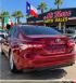 2019 Supersonic Red Toyota Camry LE (4T1B11HKXKU) with an Dynamic Force 2.5L I-4 port/direct injection engine, located at 7935 Gulf Freeway, Houston, 77017, (832) 266-1645, 29.684393, -95.275665- Photo#3